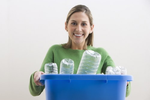 Lockable features of a skip ensuring security and safety