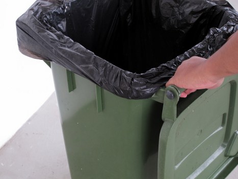 Various types of garden waste including leaves and branches