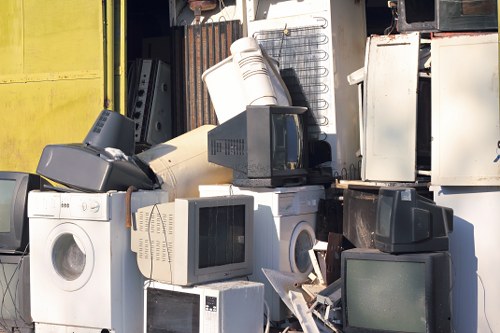 Community members participating in recycling programs in Highgate